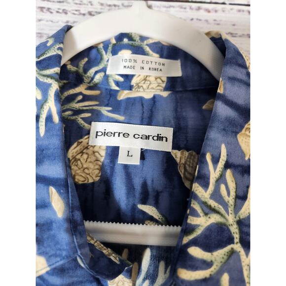 Pierre Cardin size Large Men's Hawiian button up shirt - Picture 4 of 5